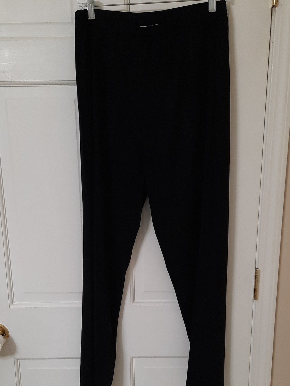 Ming Wang Black Pull-On Leggings